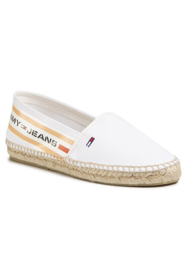 Tommy Jeans Еспадрили Chunky Tape Espadrille EN0EN00817 White YBS - Mera.bg