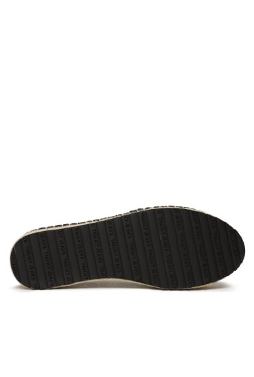 Tommy Jeans Еспадрили Logomania Espadrille EN0EN02079 Black 0GJ - Mera.bg