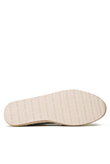 Tommy Jeans Еспадрили Tjw Flatform Webbing Espadrille EN0EN02362 Bleached Stone AEV - Mera.bg