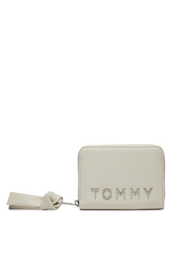 Tommy Jeans Голям дамски портфейл Tjw Bold Med Za AW0AW16390 Екрю - Mera.bg