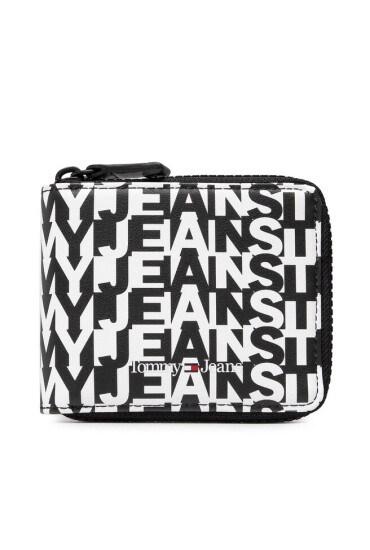 Tommy Jeans Голям мъжки портфейл Tjm Essential Zip Wallet Logom AM0AM10794 0GJ - Mera.bg