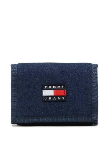 Tommy Jeans Голям мъжки портфейл Tjm Heritage Denim Trifold AM0AM11112 0GY - Mera.bg