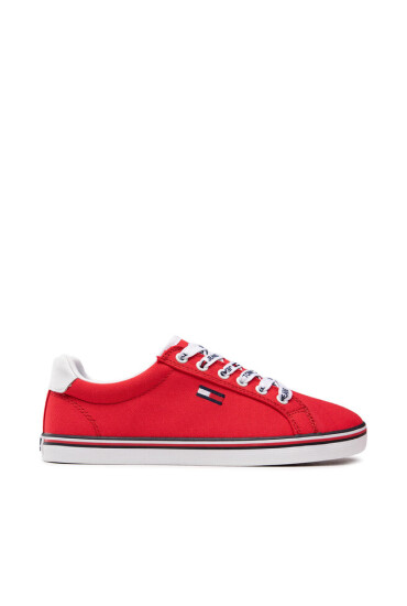 Tommy Jeans Гуменки Essential Lace Up Sneaker EN0EN00786 Deep Crimson XNL - Mera.bg