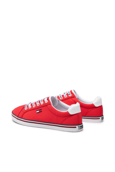 Tommy Jeans Гуменки Essential Lace Up Sneaker EN0EN00786 Deep Crimson XNL - Mera.bg