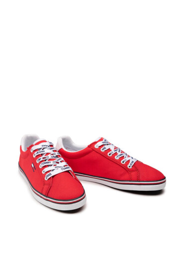Tommy Jeans Гуменки Essential Lace Up Sneaker EN0EN00786 Deep Crimson XNL - Mera.bg