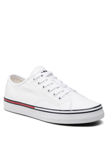 Tommy Jeans Гуменки Essential Low Wmn EN0EN01796 White YBR - Mera.bg
