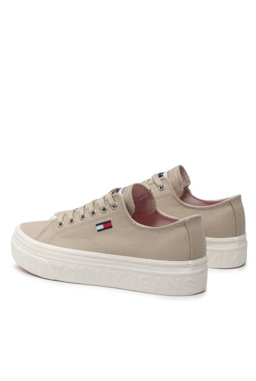 Tommy Jeans Гуменки Tommy Hilfiger Flatform EN0EN01673 Savannah Sand ACM - Mera.bg