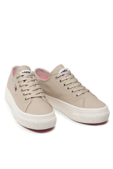 Tommy Jeans Гуменки Tommy Hilfiger Flatform EN0EN01673 Savannah Sand ACM - Mera.bg