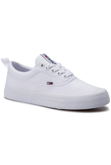 Tommy Jeans Гуменки Classic Sneaker EN0EN00540 White 100 - Mera.bg