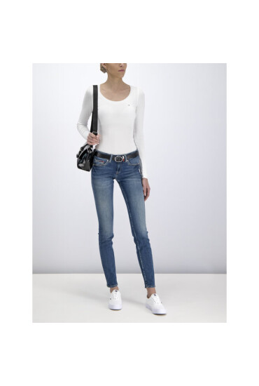 Tommy Jeans Гуменки Classic Sneaker EN0EN00540 White 100 - Mera.bg