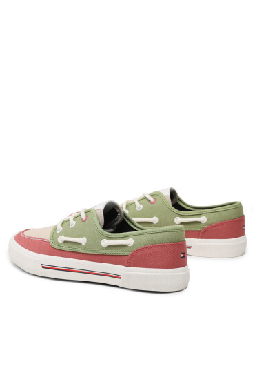 Tommy Jeans Гуменки Core Boat Shoe Canvas FM0FM04510 Цветен - Mera.bg