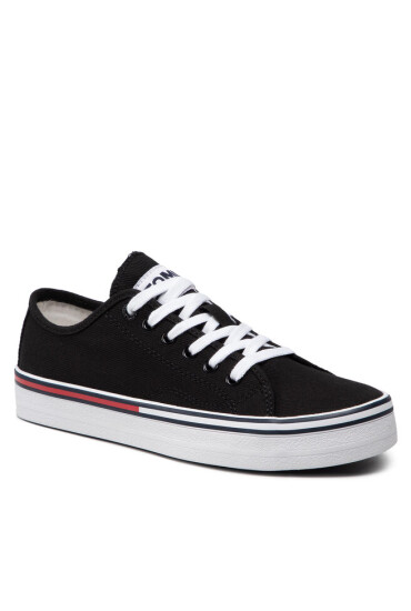 Tommy Jeans Гуменки Essential Low EN0EN01796 Черен - Mera.bg