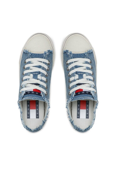 Tommy Jeans Гуменки Low Cut Tj Sneaker EN0EN02228 Син - Mera.bg