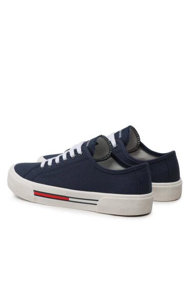 Tommy Jeans Гуменки Low Cut Wmns Canvas EN0EN02085 Тъмносин - Mera.bg
