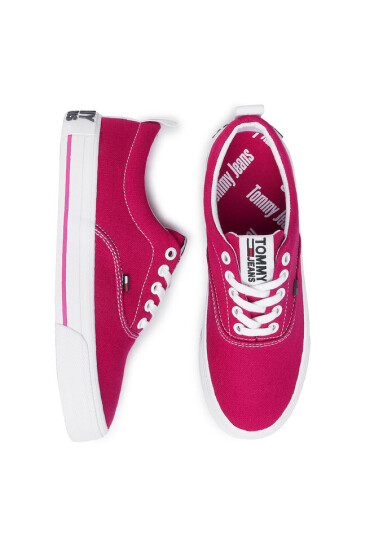 Tommy Jeans Гуменки Lowcut Essential Sneaker EN0EN00794 Blush Red XIF - Mera.bg