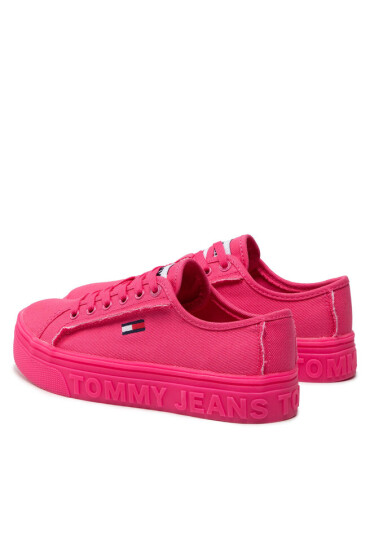 Tommy Jeans Гуменки Mono Color Flatform EN0EN01823 Розов - Mera.bg