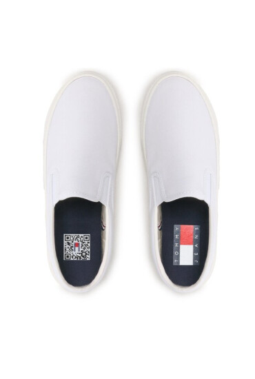 Tommy Jeans Гуменки Slip On Wmn EN0EN02088 Бял - Mera.bg