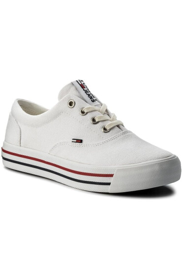 Tommy Jeans Гуменки Sneaker EN0EN00166 White 100 - Mera.bg