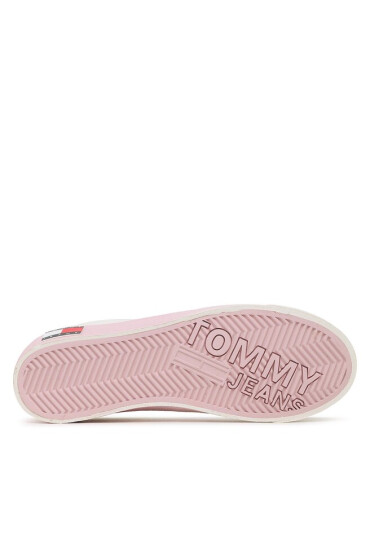 Tommy Jeans Гуменки Vulc Flatform Canvas EN0EN02096 Бял - Mera.bg