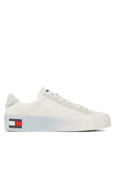 Tommy Jeans Гуменки Vulc Flatform Canvas EN0EN02096 Shimmering Blue CYO - Mera.bg