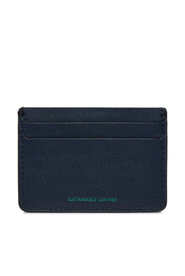 Tommy Jeans Калъф за кредитни карти Tjm Heritage Leather Cc Holder AM0AM12085 Тъмносин - Mera.bg