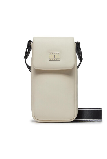 Tommy Jeans Калъф за телефон Tjw Ess City Girl Phone Pouch AW0AW15834 Екрю - Mera.bg