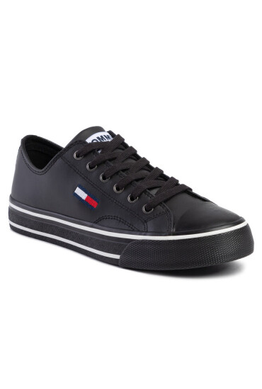 Tommy Jeans Кецове Leather City Sneaker EN0EN00746 Black BDS - Mera.bg
