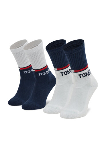 Tommy Jeans Комплект 2 чифта дълги чорапи детски - Mera.bg
