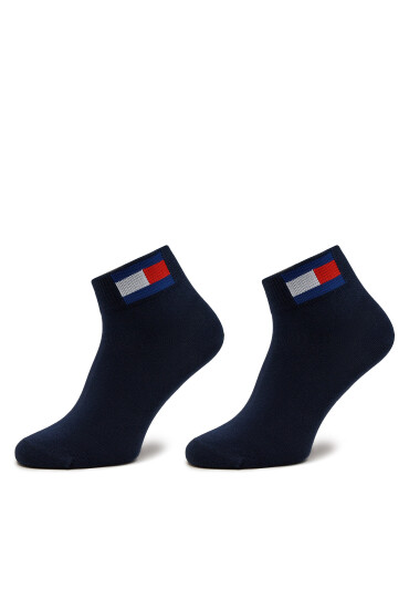 Tommy Jeans Дълги чорапи 701228223 Тъмносин - Mera.bg