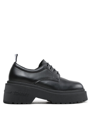 Tommy Jeans Обувки Tjw Ava Lace Up EN0EN02219 Черен - Mera.bg