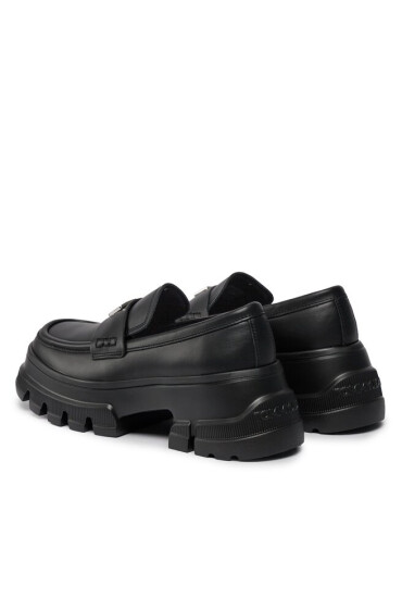 Tommy Jeans лоуфъри с дебела подметка Tjw Chunky Loafer EN0EN02504 Черен - Mera.bg