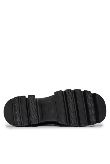 Tommy Jeans лоуфъри с дебела подметка Tjw Chunky Loafer EN0EN02504 Черен - Mera.bg