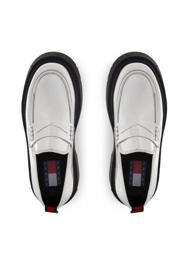 Tommy Jeans лоуфъри с дебела подметка Tjw Chunky Metallic EN0EN02321 Сребрист - Mera.bg