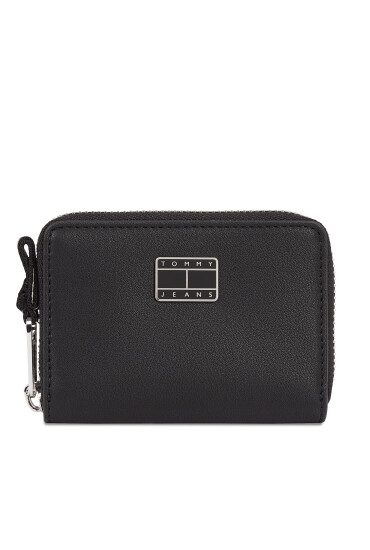 Tommy Jeans Портфейл Tjw City-Wide Small Za AW0AW15940 Черен - Mera.bg