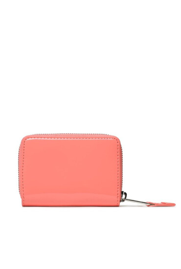 Tommy Jeans Малък дамски портфейл Tjw Must Small Za Patent AW0AW14974 Коралов - Mera.bg