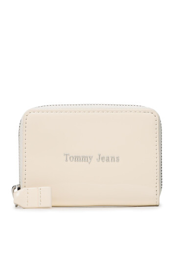 Tommy Jeans Малък дамски портфейл Tjw Must Small Za Patent Екрю - Mera.bg