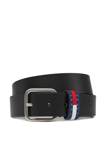 Tommy Jeans Мъжки колан Ryan 3.5 AM0AM13415 Черен - Mera.bg