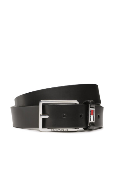 Tommy Jeans Мъжки колан Scanton Belt 3.5 AM0AM10626 Черен - Mera.bg