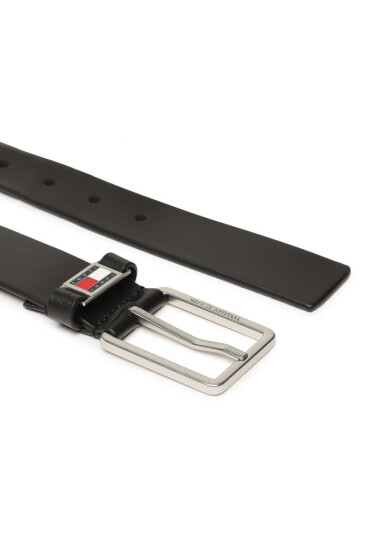 Tommy Jeans Мъжки колан Scanton Belt 3.5 AM0AM10626 Черен - Mera.bg