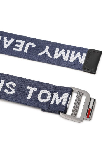 Tommy Jeans Мъжки колан Tjm Bxter 3.5 AM0AM10907 Тъмносин - Mera.bg