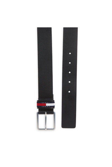 Tommy Jeans Мъжки колан Tjm Elevated Leather 4.0 AM0AM11675 Черен - Mera.bg