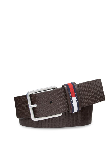 Tommy Jeans Мъжки колан Tjm Elevated Leather 4.0 AM0AM11675 Кафяв - Mera.bg