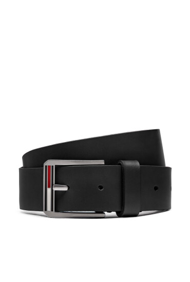 Tommy Jeans Мъжки колан Tjm Finley Belt 3.5 AM0AM10627 Черен - Mera.bg