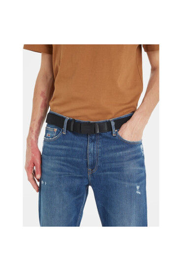 Tommy Jeans Мъжки колан Tjm Item Belt AM0AM11667 Черен - Mera.bg