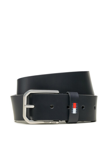 Tommy Jeans Мъжки колан Tjm New Leather 4.0 AM0AM11201 Тъмносин - Mera.bg