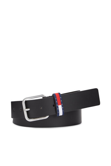 Tommy Jeans Мъжки колан Tjm Ryan 3.5 AM0AM12337 Черен - Mera.bg
