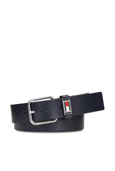 Tommy Jeans Мъжки колан Tjm Scanton 3.5 AM0AM11325 Тъмносин - Mera.bg