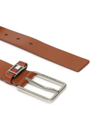 Tommy Jeans Мъжки колан Tjm Scanton Belt 3.5 AM0AM10626 Кафяв - Mera.bg