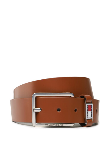 Tommy Jeans Мъжки колан Tjm Scanton Belt 3.5 AM0AM10626 Кафяв - Mera.bg