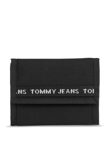 Tommy Jeans Мъжки портфейл Tjm Essential Nylon Trifold AM0AM11720 Black BDS - Mera.bg